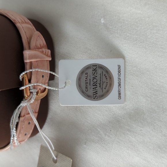 Tommy Bahama Pink and Rose Gold Watch with Swarovski Crystals